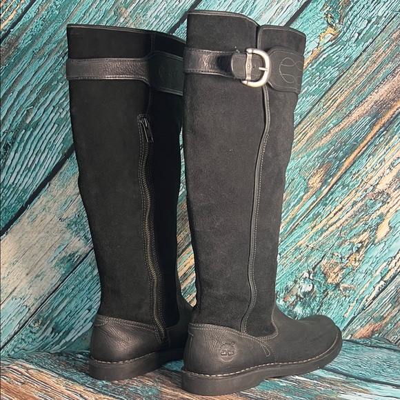Timberland Earthkeepers Tall Suede Leather Riding Boots - Picture 7 of 13